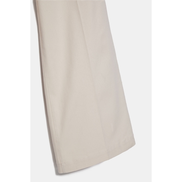 Zara high rise wide leg cream pants - Picture 15 of 16
